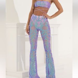 Glitter two piece set top and bottom meduim